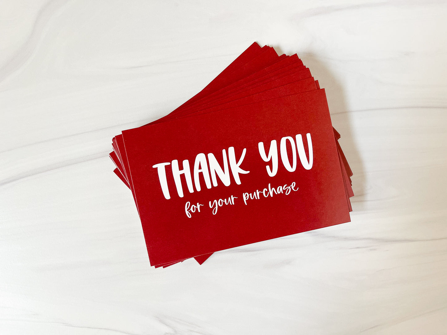 Dusty Rose Thank You Cards