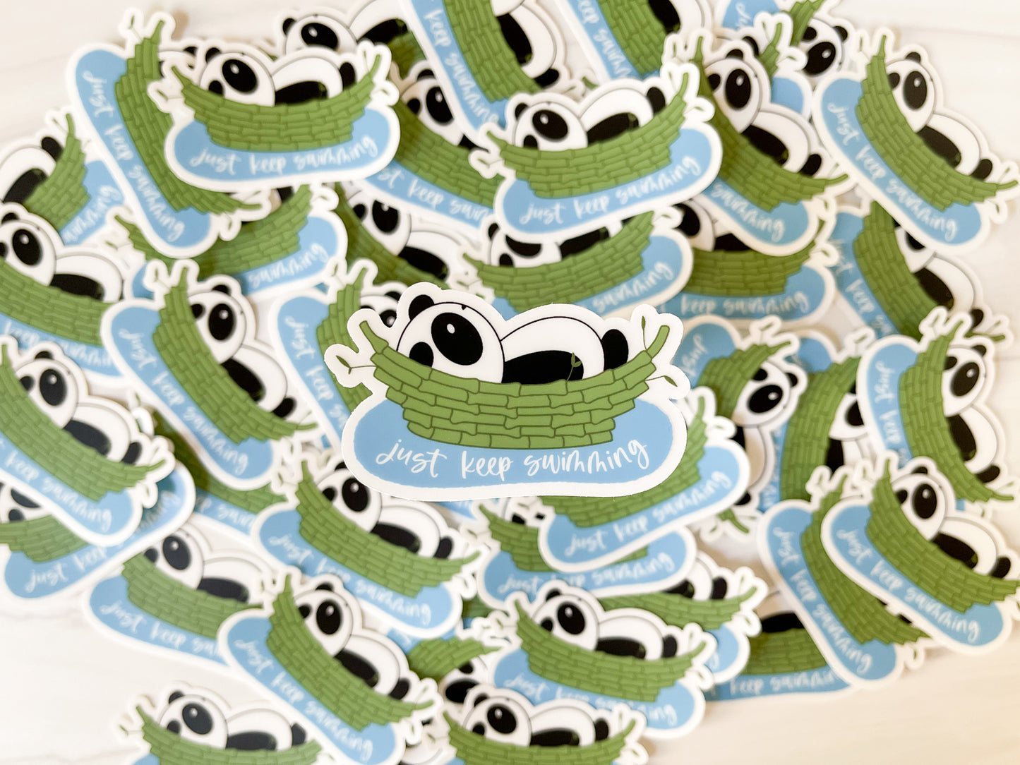 Just Keep Swimming Sticker