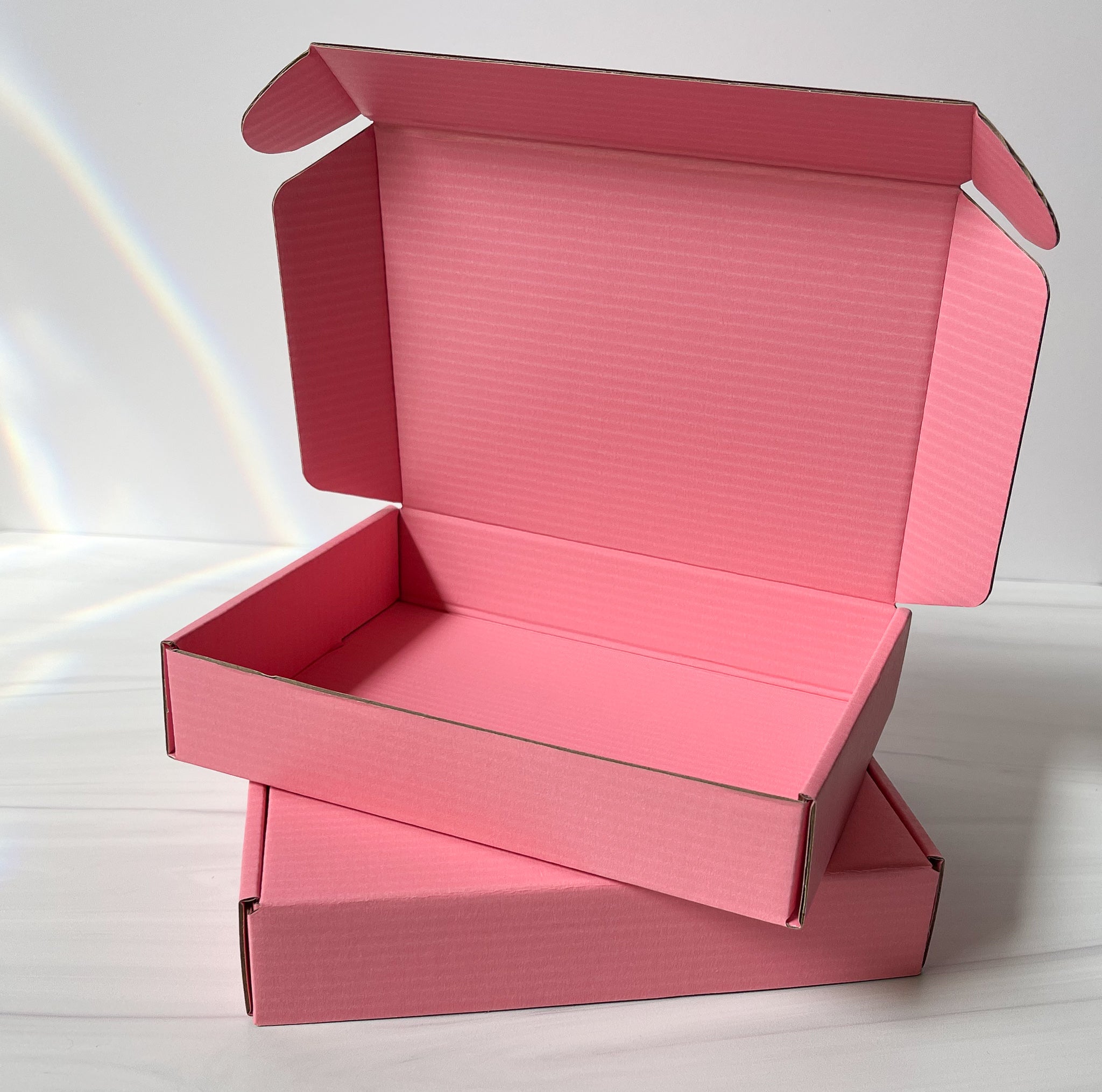 Pink shipping best sale boxes